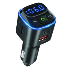 АЗП Proove FM Launcher Luxor 36W (PD+QC3.0) Type-C+USB black