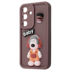 Чохол Pretty Things Case Samsung Galaxy S24 brown/baby