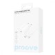МЗП Proove Rapid 20W (Type-C) + Кабель Type-C to Lightning white
