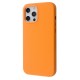 Чохол WAVE Premium Leather Edition Case with Magnetic Ring iPhone 12 Pro Max orange