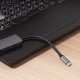 Type-C-Хаб Proove Iron Link 6 in 1 (2*USB3.0 + SD/TF + RJ45 + HDMI) silver