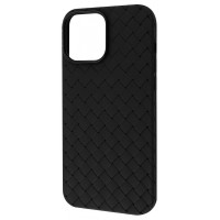 Чохол Weaving Full Case (TPU) iPhone 14 Plus/15 Plus black