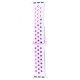 Ремінець Apple Watch Sport Nike+ 38/40/41 mm white/purple