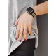 Ремінець Apple Watch Sport Nike+ 38/40/41 mm black/yellow