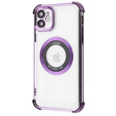Чохол Glossy Case with Magnetic Ring iPhone 12 purple