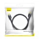 Кабель Baseus Cafule 4KHDMI Male To 4KHDMI Male (1m) black
