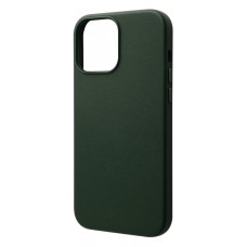 Чохол WAVE Premium Leather Edition Case with Magnetic Ring iPhone 13 Pro Max sequoia green