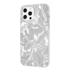 Чохол Halographic Glow Case iPhone 12 Pro Max silver