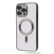 Чохол Metal Matte Case with Magnetic Ring iPhone 13 Pro dark green