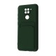 Чохол WAVE Colorful Pocket Xiaomi Redmi Note 9 dark green