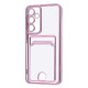 Чохол WAVE Metal Pocket Case Samsung Galaxy A35 pink