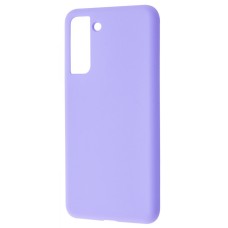 Чохол WAVE Full Silicone Cover Samsung Galaxy S21 (G991B) light purple