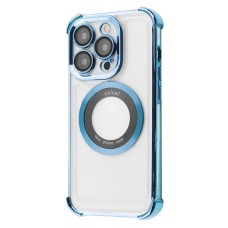 Чохол Glossy Case with Magnetic Ring iPhone 14 Pro sierra blue