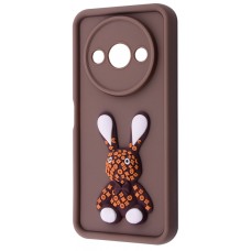 Чохол Pretty Things Case Xiaomi Redmi A3 brown/rabbit
