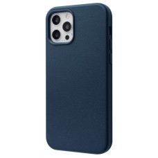Чохол WAVE Premium Leather Edition Case with Magnetic Ring iPhone 12/12 Pro baltic blue