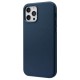 Чохол WAVE Premium Leather Edition Case with Magnetic Ring iPhone 12/12 Pro baltic blue