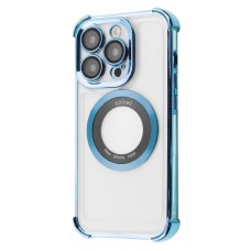 Чохол Glossy Case with Magnetic Ring iPhone 15 Pro sierra blue