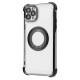 Чохол Glossy Case with Magnetic Ring iPhone 12 Pro Max black