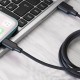 Кабель Proove Striped Silicone Lightning (1m) white
