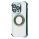 Чохол Glossy Case with Magnetic Ring iPhone 14 Pro green