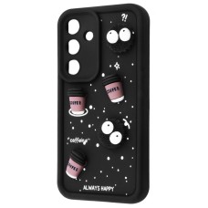 Чохол Pretty Things Case Samsung Galaxy S24 black/coffee