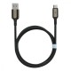 Кабель Proove Dense Metal Type-C 2.4A (1m) black