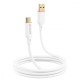 Кабель Proove Jelly Silicone Type-C 2.4A (1m) white