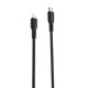 Кабель Proove Rebirth Type-C to Lightning 3A (1m) black