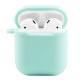 Чохол Silicone Shock-proof case for Airpods 1/2 brown