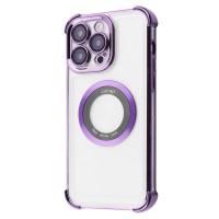 Чохол Glossy Case with Magnetic Ring iPhone 13 Pro Max purple