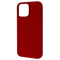 Чохол Weaving Full Case (TPU) iPhone 14 Plus/15 Plus red