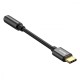 Перехідник AUX Baseus L54 Type-C to 3.5mm black