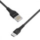 Кабель Proove Double Way Weft Type-C 2.4A (1m) black