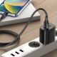 Кабель Proove Soft Silicone Micro USB 2.4A (1m) black