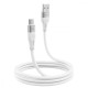 Кабель Proove Soft Silicone Micro USB 2.4A (1m) black
