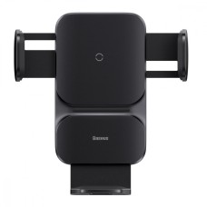 Автомобільний тримач з Бездротовим ЗП Baseus Wisdom Auto Alignment 15W black