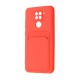 Чохол WAVE Colorful Pocket Xiaomi Redmi Note 9 red