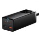 Мережевий фільтр Baseus GaN3 Pro Desktop Powerstrip 65W (2xType-C + 2xUSB + AC(EU)) black