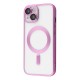 Чохол Metal Matte Case with Magnetic Ring iPhone 15 Plus pink