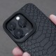 Чохол Kajsa Snake Pattern iPhone 14 Pro Max burgundy