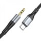 Кабель Hoco UPA22 AUX to Type-C (1m) black