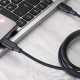 Кабель Proove Striped Silicone Type-C to Type-C 60W (1m) white