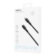 Кабель Proove Rebirth Type-C to Lightning 3A (1m) black
