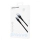 Кабель Proove Light Silicone Type-C 2.4A (1m) white