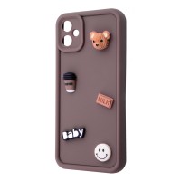 Чохол Pretty Things Case Samsung Galaxy A05 brown/bear