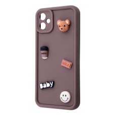 Чохол Pretty Things Case Samsung Galaxy A05 brown/bear
