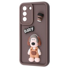 Чохол Pretty Things Case Samsung Galaxy S21 FE (G990B) brown/baby