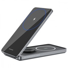 Бездротовий ЗП Proove Metal Edge 3 in 1 gray
