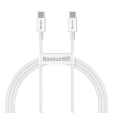 Кабель Baseus Superior Series Fast Charging Type-C to Type-C PD 100W (1m) white