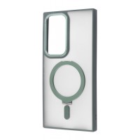 Чохол WAVE Attraction Case with Magnetic Ring Samsung Galaxy S24 Ultra green